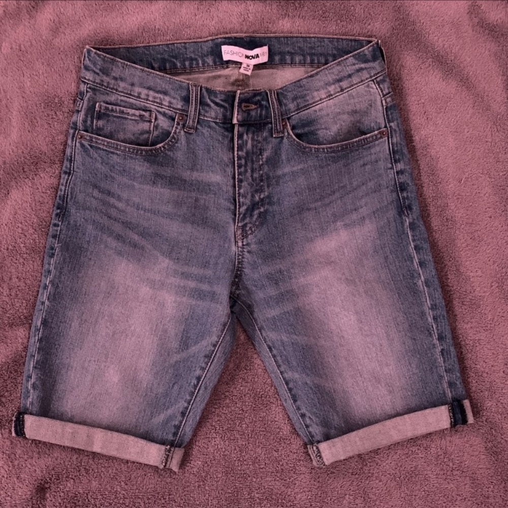 fashion nova denim shorts